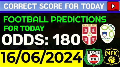 Today's Correct Score Football Super Tips.
